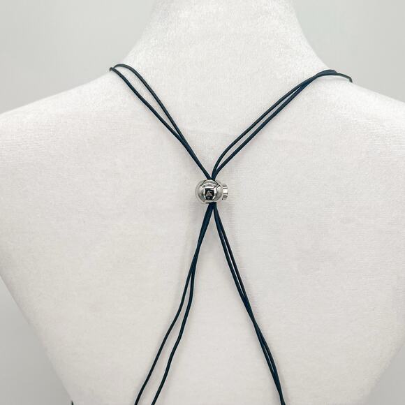 I.AM.GIA Ellery Dress Black Butterfly Long M New with Tags - Picture 13 of 13